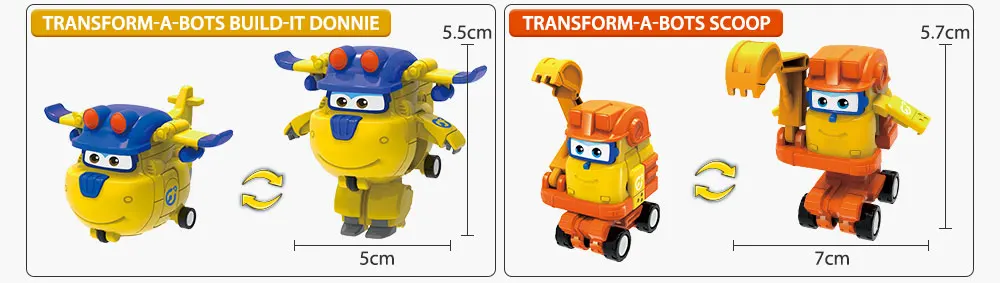Sf9560918e7e4433eb6cb71b67d15b96e1 36 Types Super Wings 2" Scale Mini Transforming Anime Deformation Plane Robot Action Figures Transformation Toys For Kids Gifts