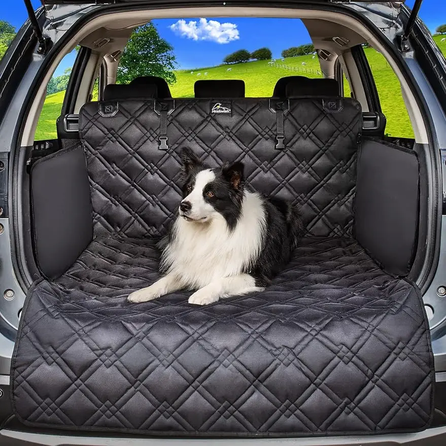 

Meadowlark SUV Cargo Liner Dog Seat Covers, Double Stitched & Extra Padded, Water Repellant, Anti Shock, Non-Slip