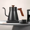 Electric Gooseneck Kettle 1200W Hand Brewed Kettle Coffee Pot Intelligent Constant Temperature Control Tea Pot Portable Kettle 4
