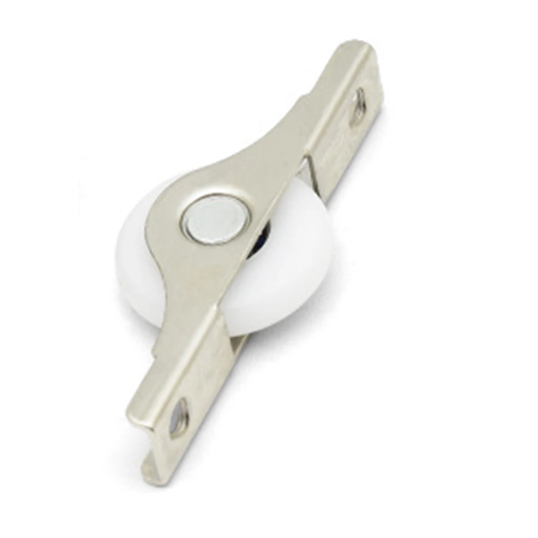 6 Pcs Kitchen Wardrobe Sliding Door Roller Cabinet Casement Pulley Nylon Wheel Sliding Cabinet Pulley Furniture Hardware sliding door rollers mini rubber wheels