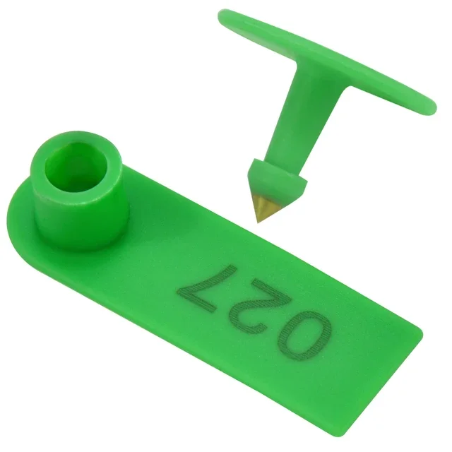 Kariloomade kõrvamärgid 100 numbriga lamba identifitseerimissilt Põllumajandusloomade tarvikud kitsedele sigadele kõrvarõngad lehmad veise marker