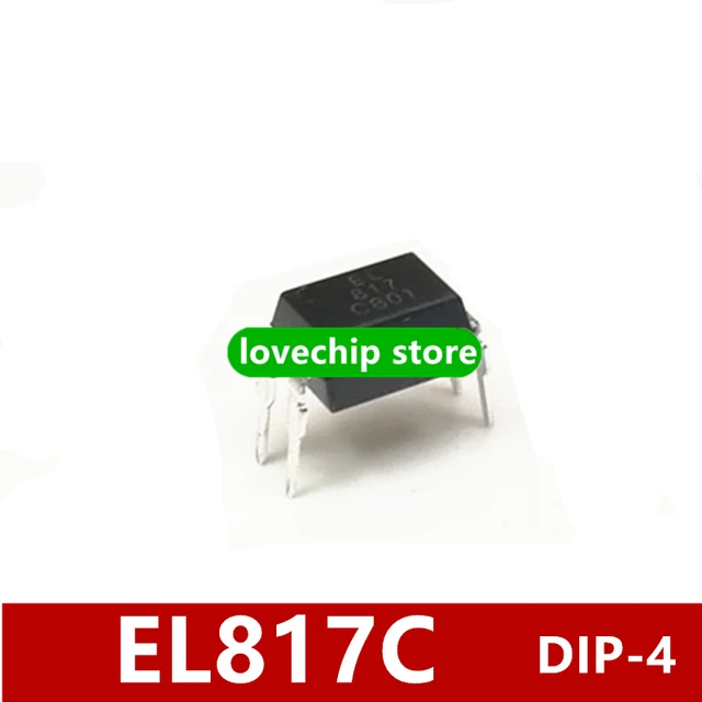 EL817C Optocoupler/Phototransistor IC Pinout, Features,, 59 OFF