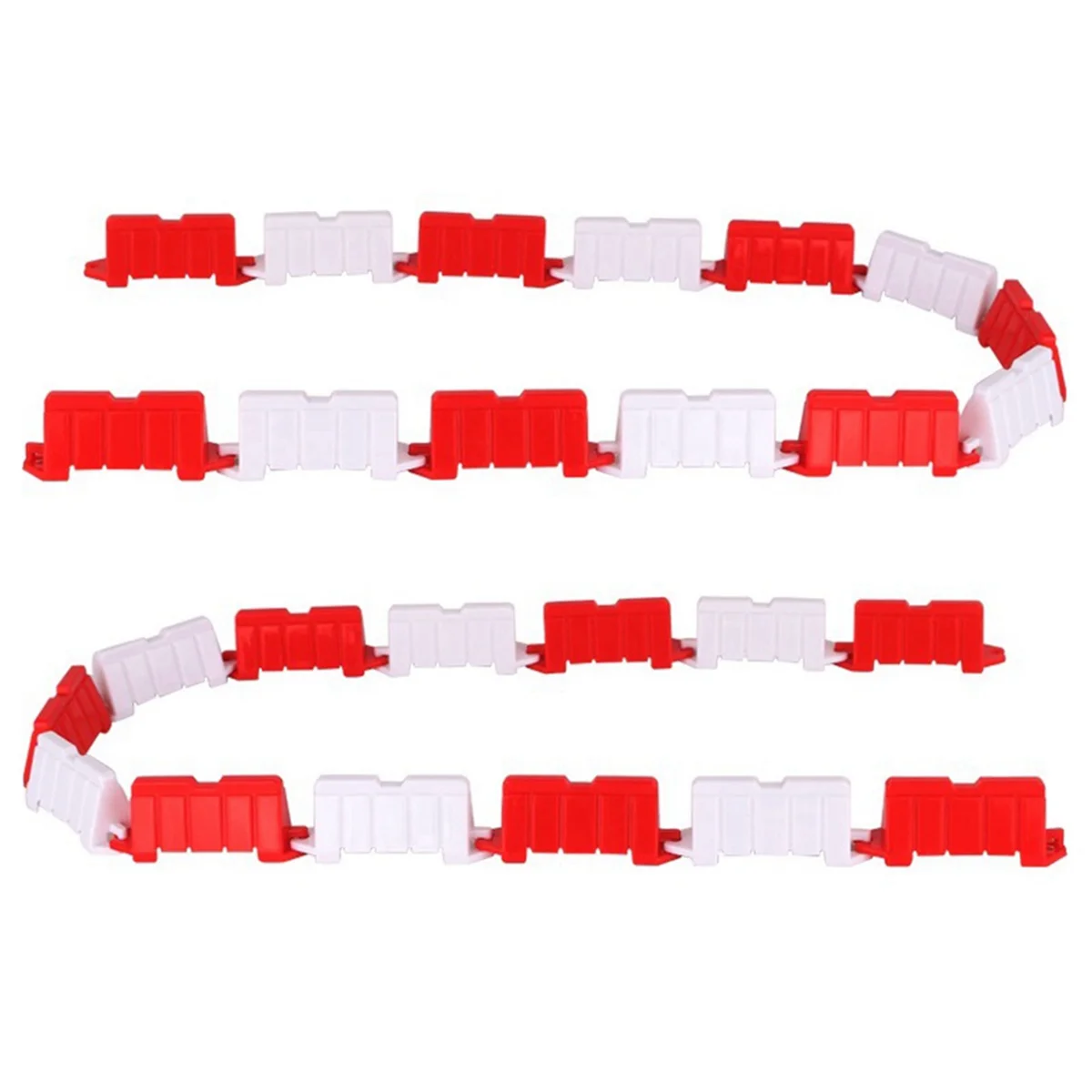BAAU 150Pcs RC Car Drift Racing Track Road Barrier Traffic Fence for 1/16 1/18 1/28 RC Truck DIY Parts