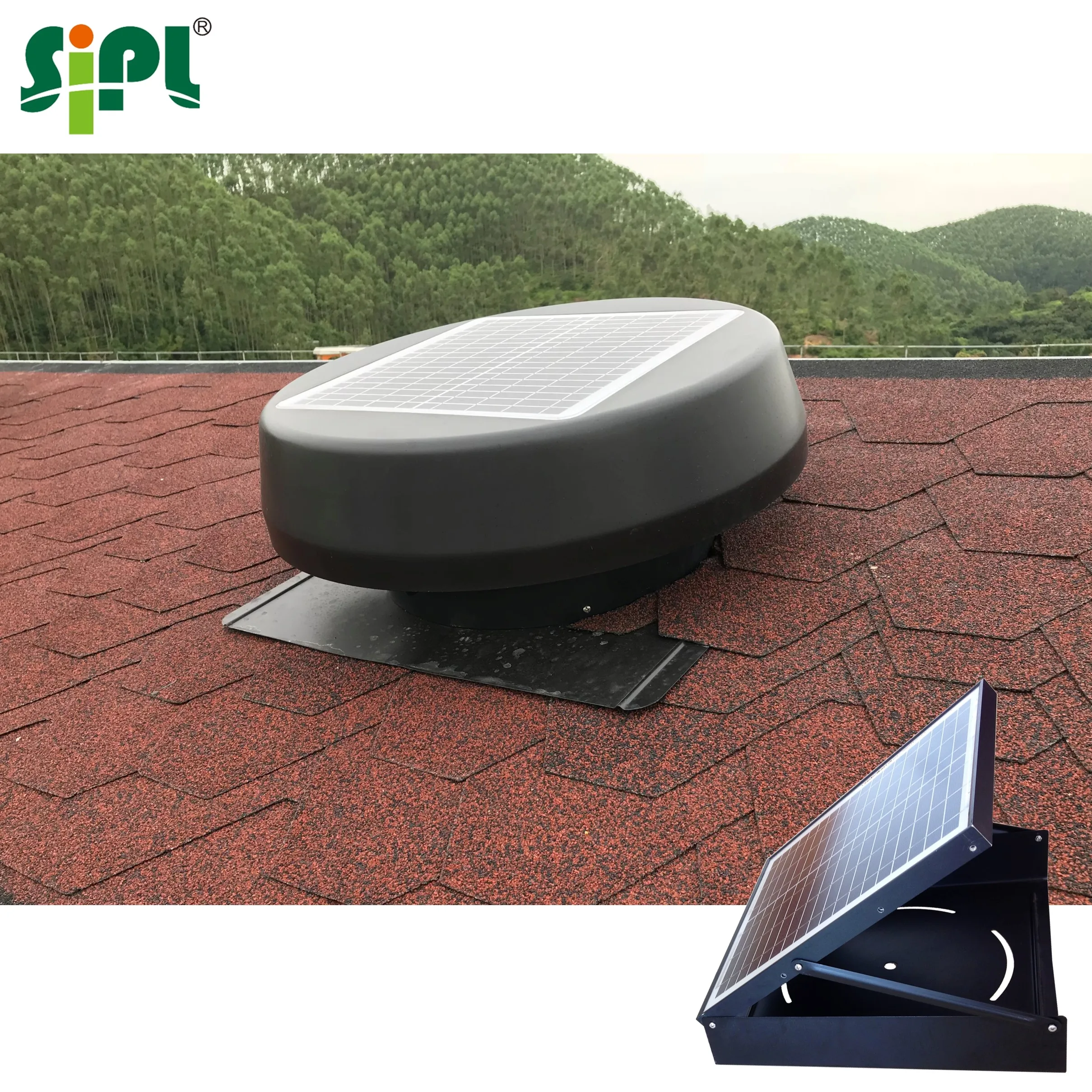 No Power Roof Ventilation Fan Day Night Heat Extraction Solar Battery Eco  Attic Tools 0 Energy Cost Outdoor Vortex Exhaust Fan - AliExpress