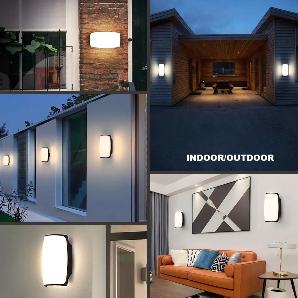 LED outdoor lights waterproof IP66 AC85-265V Motion Sensor light led outdoor wall light outdoor lighting outdoor wall lamp