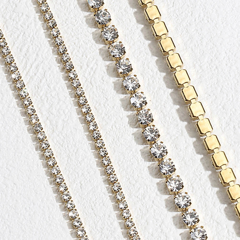 Strass Colorati In Vetro Glitterato Argento Artiglio Strass - Foto 7