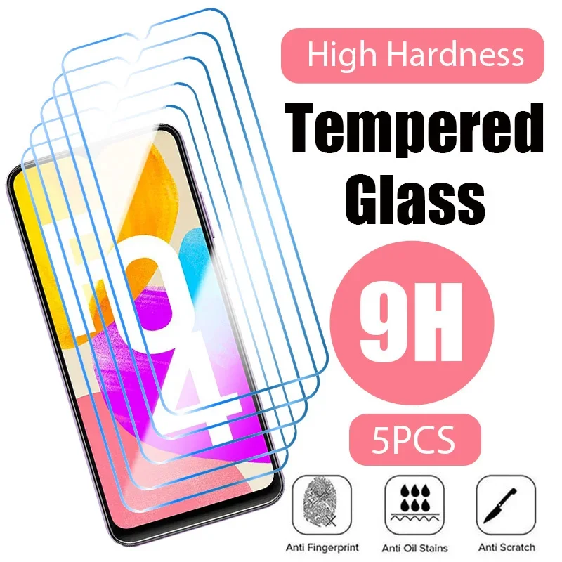 

5PCS Screen Protector for Samsung A73 A53 A32 A33 A22 A52S A13 A14 5G Tempered Glass for Samsung A51 A70 A50 A71 A72 A03 A04 A12