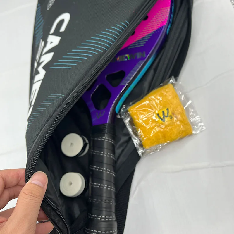 Shark Camewin Beach Tennis 3K Full Carbon Fiber Rude Face Feminino Raquete Beach Tennis Carbon Frame Professional Masculina tennis racket