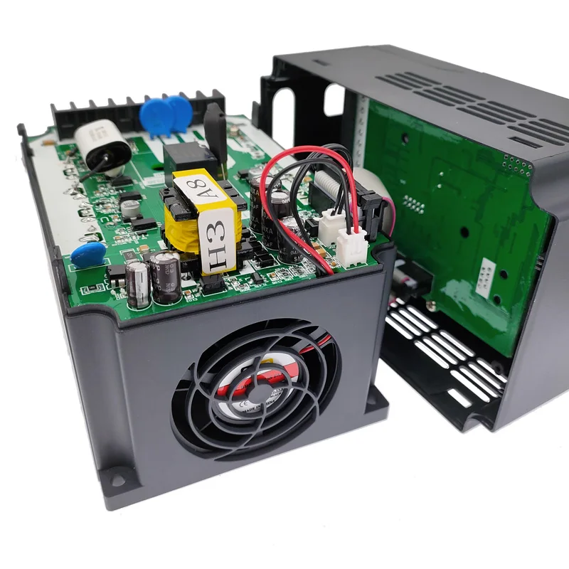 Convertitore di Frequenza VFD 5.5kw Monofase 220V 380V Trifase Inverter per Controllo Velocità Motore - immagine 4