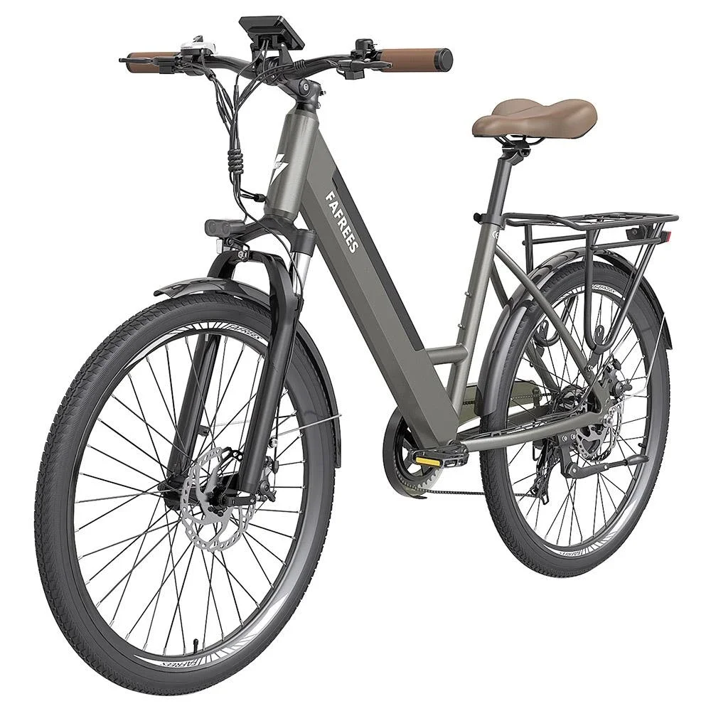 Fafrees F26 Pro Bici Elettrica Step-Through City E-Bike 250W Motore 36V 10Ah Batteria Velocità Massima 25 Km/H Fino A 60-90Km Di Autonomia Con App