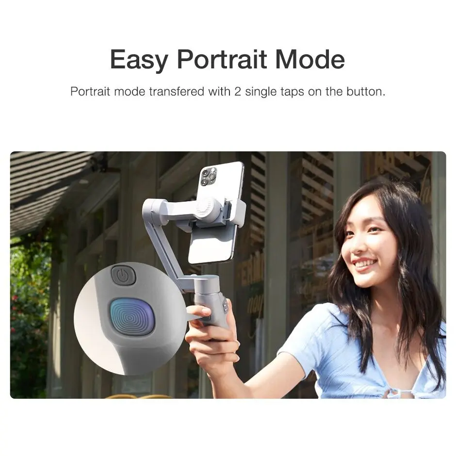 ZHIYUN Official SMOOTH Q3 Portable Phone Gimbal 3-Axis Handheld Stabilizer  for iPhone 14 pro max /Huawei/Xiaomi - AliExpress