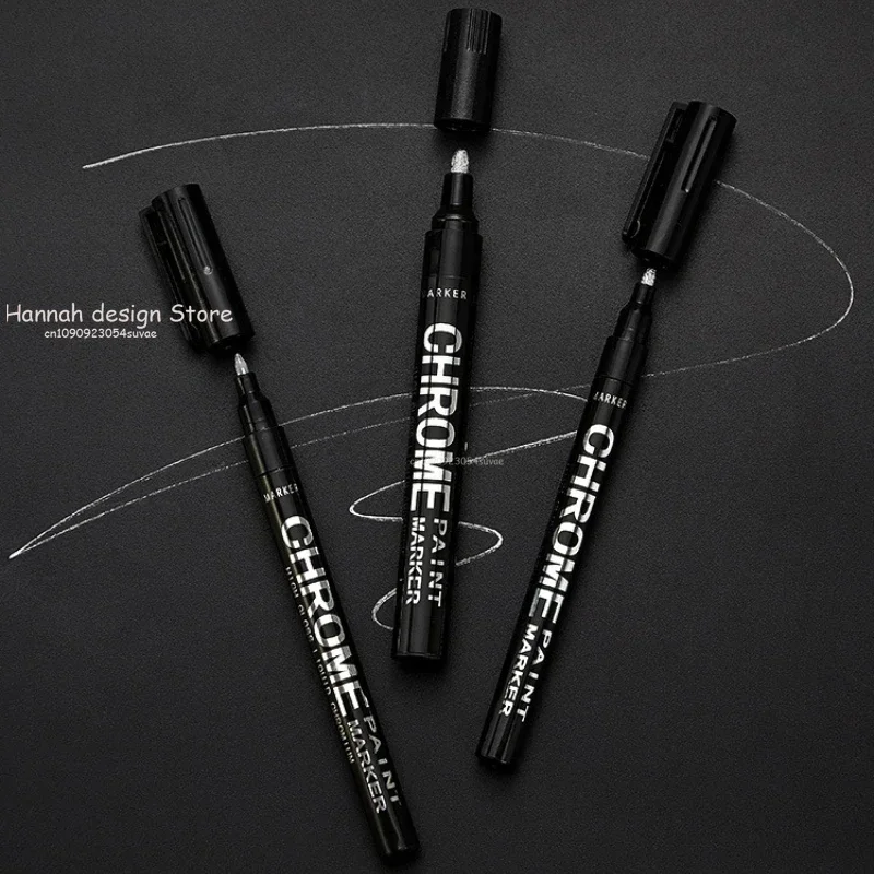 Electroplating Chrome Mirror Marker Pen 0.7/1/3mm