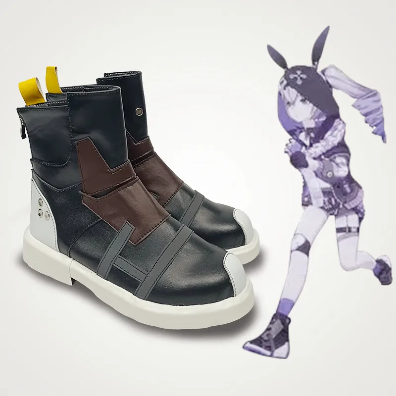 

Hot Honkai Impact 3 Haxxor Bunny Bronya Boots Cosplay Boots Shoes Women/Men Boots Halloween For Girl Boy Shoes Can be Daily Wear