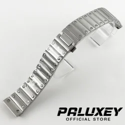 38mm Square Stainless Steel Watch Case - Premium Watch Accessory (Only watch strap)