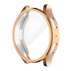 Ultra-Durable TPU Screen Protector & All-Around Bumper Case for Samsung Galaxy Watches 40mm/44mm (Rose Gold)