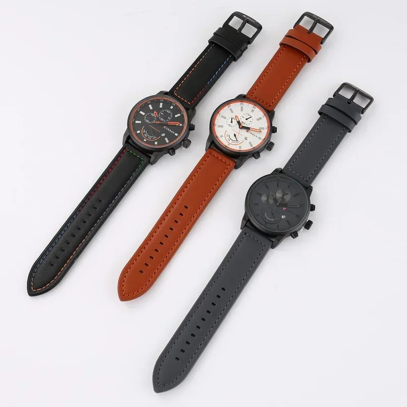 CURREN s 8217 Calendar Belt Men's Watch Men's Casual Waterproof Quartz Watch