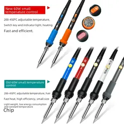 Home Use 60w/80w Digital Display Electric Soldering Iron Set Welding Source Repair Tool Factory Direct