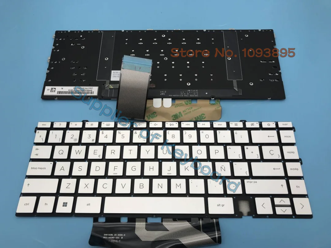 

NEW For HP Envy 15-EP 15-EP0010CA 15-EP0004 15-EP0006 15-EP1000 15-EP0010NR 15-EP0098NR TPN-Q237 Latin Spanish Keyboard Silver