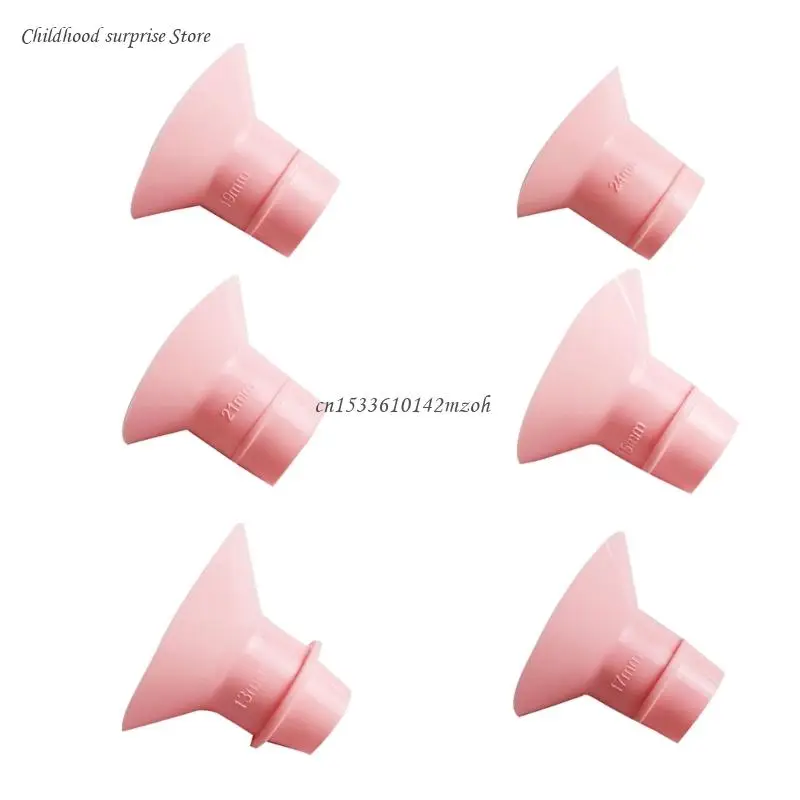 

Silicone Flange Inserts for Breast Electric Breast Shield Nipple Tunnel Narrow Connector Feeding Essential Dropship