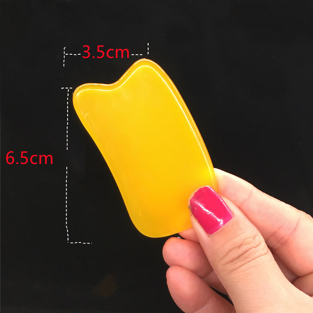 Shape SPA Massage Durable Resin Gua sha Scraping Massage Scraper Face Massager Acupuncture Guasha Board Massager for face