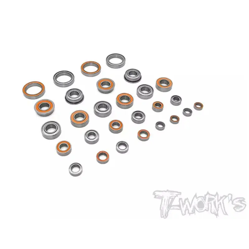 Set Di Cuscinetti A Sfere Di Precisione Bbs-Rc8B3.2 Originali (Per Rc8 B3.2 )28 Pezzi. Parte Rc Professionale
