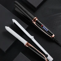 Professional Beauty Hair Tools Hair Straightener Curler Flat Iron Negative Ion Infrared LED Display Hair Straighten Curling Iron 1