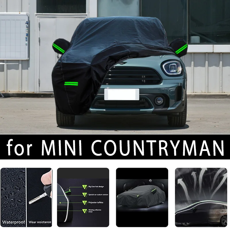 

For MINI COUNTRYMAN Outdoor Protection Full Car Covers Snow Cover Sunshade Waterproof Dustproof Exterior Car accessories