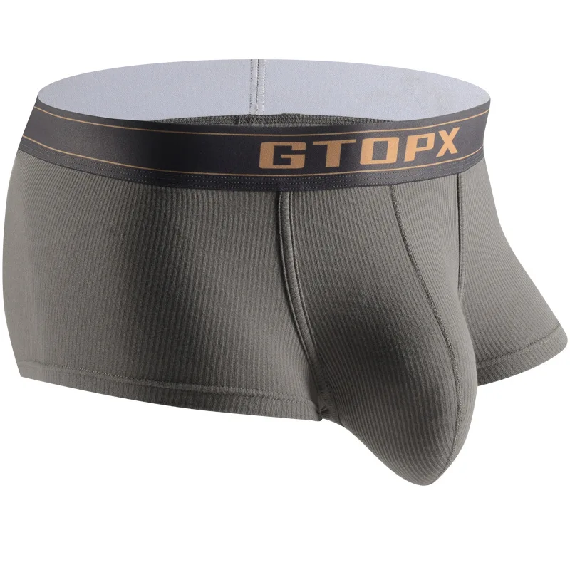 Sexy Men Underwear Push Up Boxer Shorts Male Modal Panties Breathable U