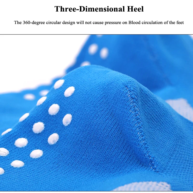 Popular Rubber Point Anti Slip and Wear-Resistant Sports Socks for Outdoor Sports Cycling Basketball and Running