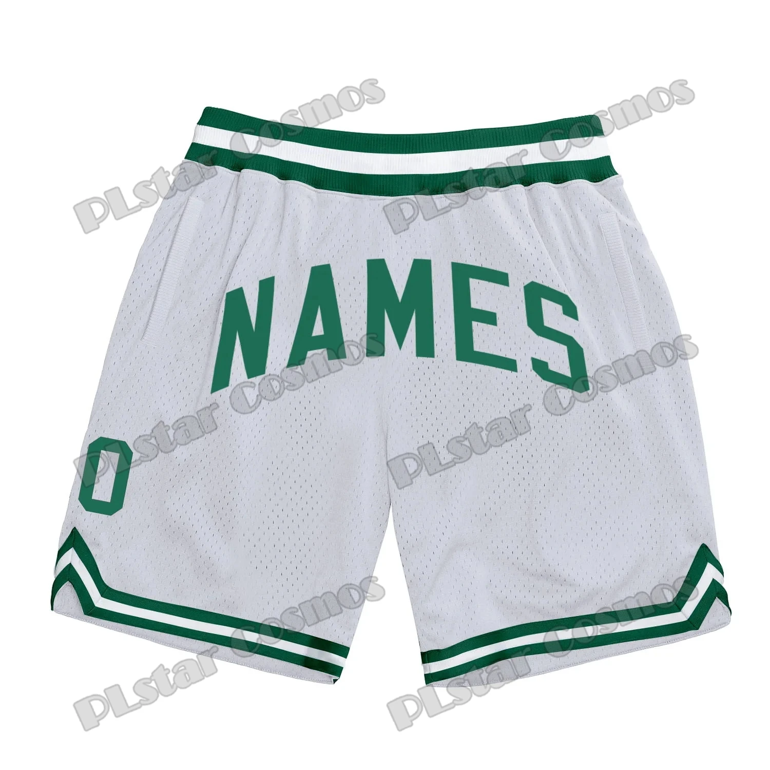 Custom Name and Number Royal Red-White 3D Printed Men\'s Basketball Shorts Youth Summer breathable Mesh Sports Shorts LQD09