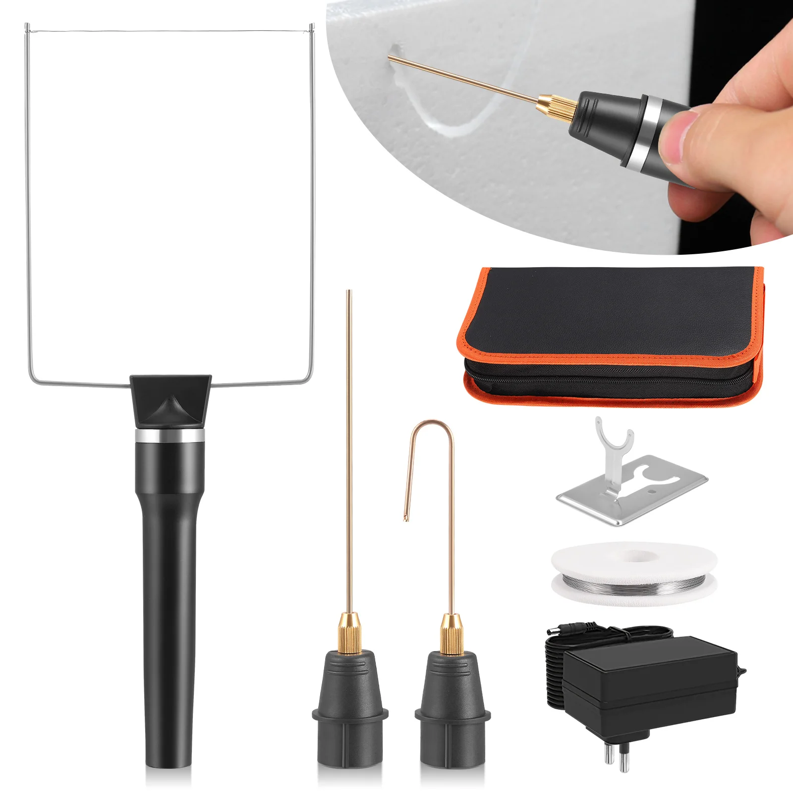 3-in-1 Foam Cutter Hot Wire Cutter With Indicator Light, Electric Cutting Machine Pen Tools Kit