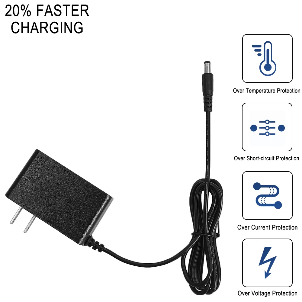 25,2 V 1 A Ladegerät für Ninebot von Segway Zing E8 E10 E12 C8 C9 C10 C20 Tretroller AC/DC Kinderstromversorgung Elektroroller – Detail 3