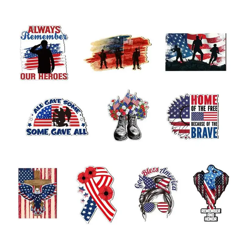 

Independence Day Ornaments For Tree Unique Memorial Day Decorations Ornaments Multipurpose Gift For American Patriot Door Decor