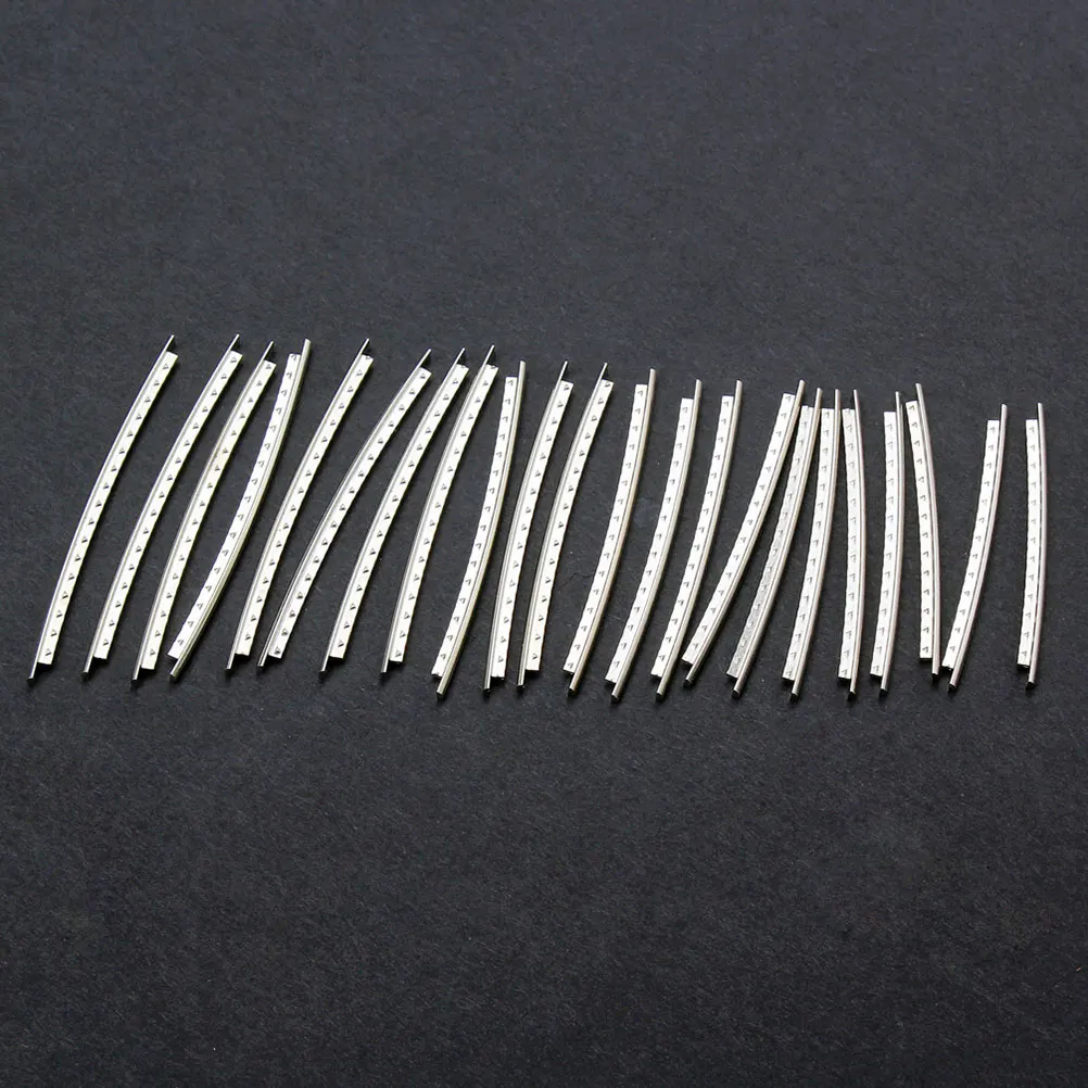 Musiclily Tasti Chitarra Jumbo 2.7mm - 24 Pezzi Acciaio Inox Per Strat, Tele, Les Paul - Foto 10