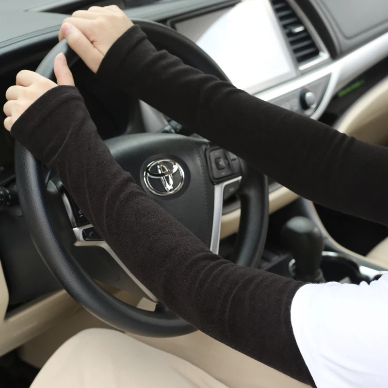 الخريف والشتاء الدافئة أكمام أذرع تبريد سماكة نوع...