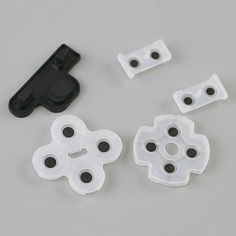 

Conductive Rubber Pad Repair for PS3Controller Silicone Rubber Pads 5Pcs/Set Replacement Rubber Button