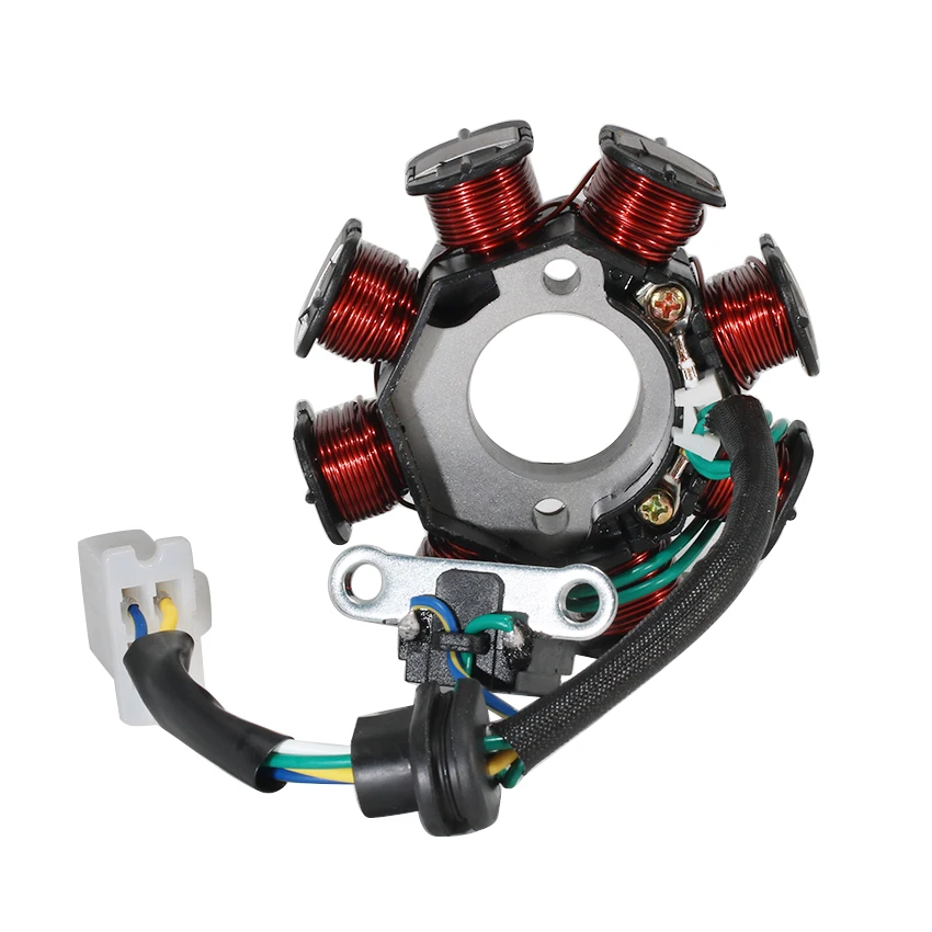 

Катушка статора мотоциклетного генератора Comp для Honda WAVE125 ANF125 XRM125 CFT125 Road Sport RS RS125 ZN125 OEM:31120-KPY-711 запчасти