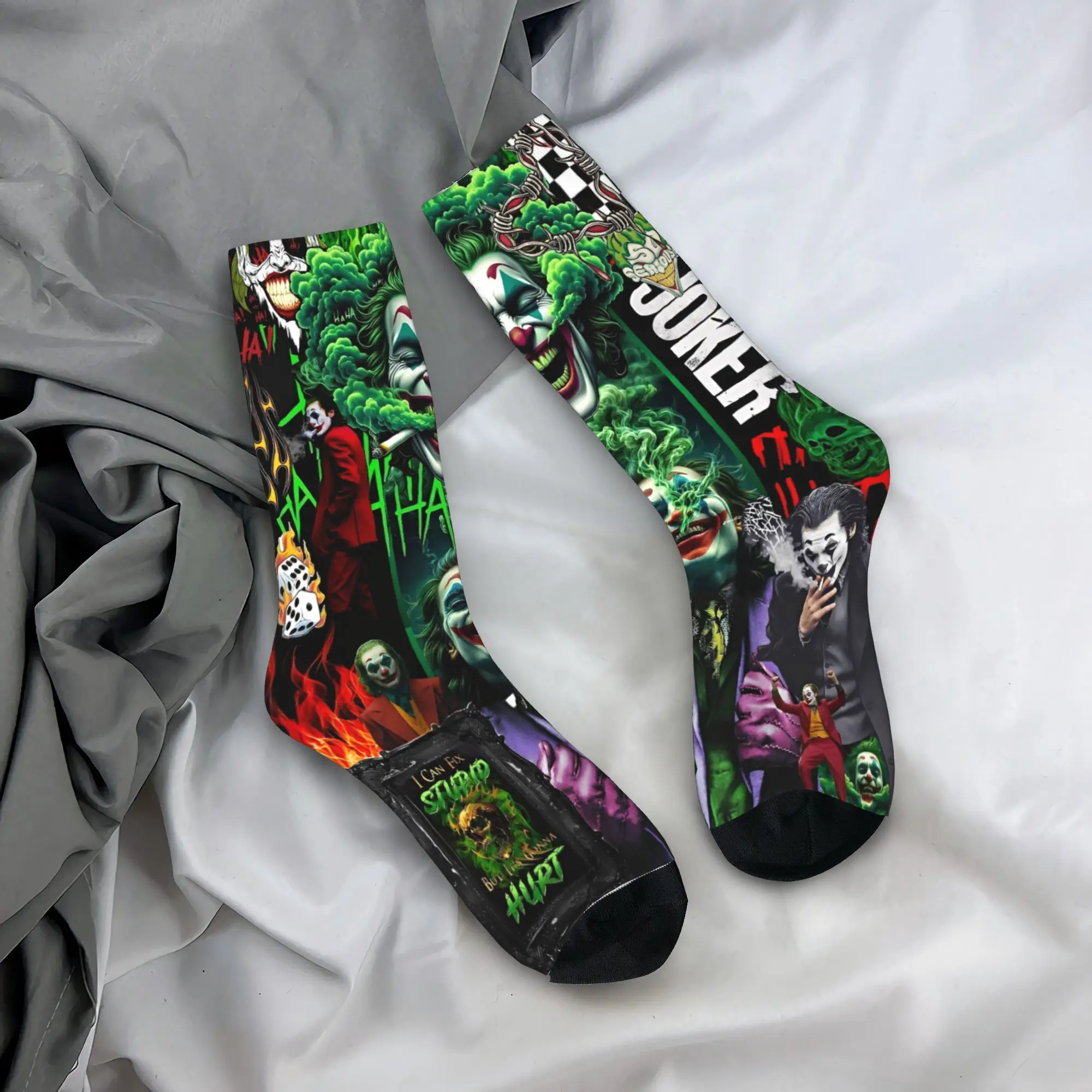 Men's Novelty Jokered Stockings - Quality Anti-Slip Funny Socks, Perfect Winter Birthday Gift