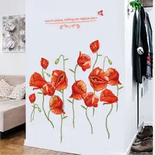 Wall Stickers Pvc 60*90 Large Size Creative Flower Living Room Background Wall Decoration Wall Sticker