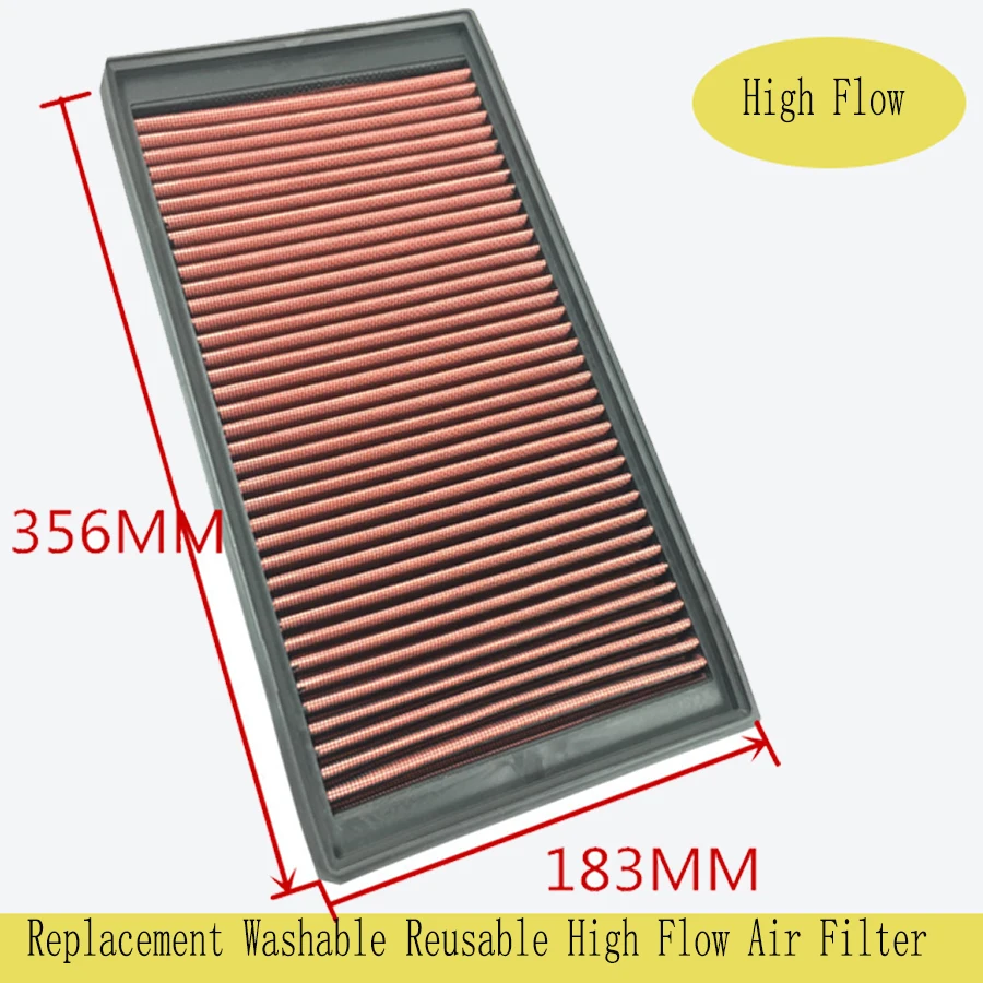 

free shipping Air Filter For VW Beetle Jetta 1.6L 1.8L 2.0L 2.5L GOLF GTI AUDI TT QUATTRO Filters Can Be Cleaned OEM 1J0129620