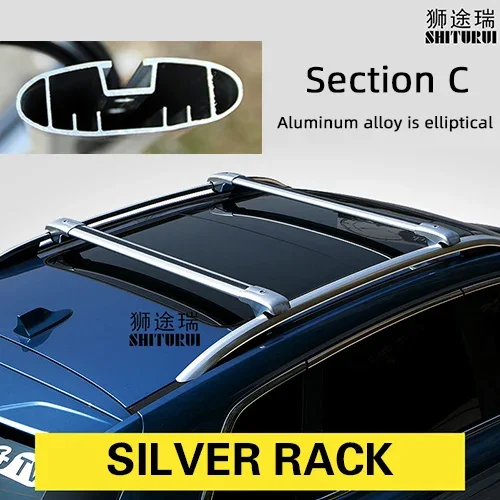 Baca Coche Universal,Barras Techo Coche Rack de techo para Subaru Forester  2014 2015 2016 2017 2017 2018 Barra de aluminio de aluminio en la barra de  barra transversal de la barra. : : Coche y moto