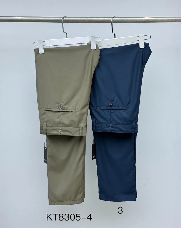 

BILLIONAIRE OECHSLI Pants thin cotton men 2024 Spring Summer New business embroidery quality Straight Trousers size 31-40