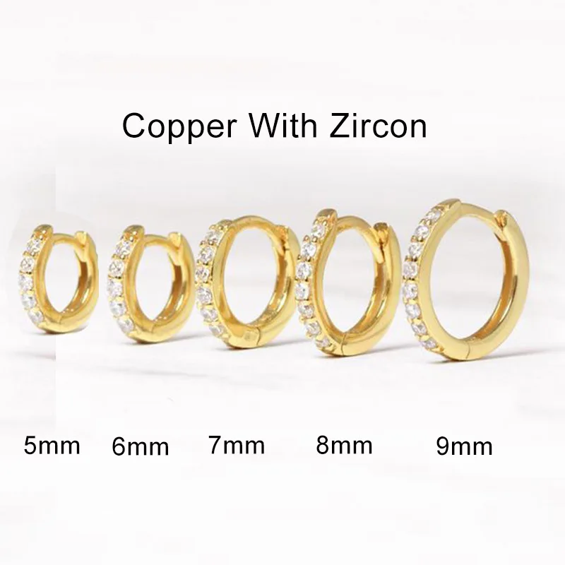Cerchio rotondo Piercing Dah setto orecchini a cerchio in acciaio inox orecchio cartilagine Helix Snug Tragus lobo naso anello orecchini gioielli  36