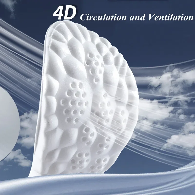 Shoe Insoles Orthopedic Insoles Unisex Soft Memory Foam Deodorizing Absorbs Sweat Antibacterial