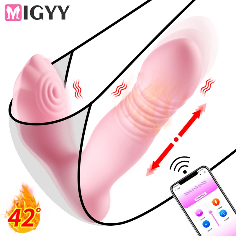 Remote Control Rabbit Vibrator With App For Women Clitoral Pleasure_voghion.com