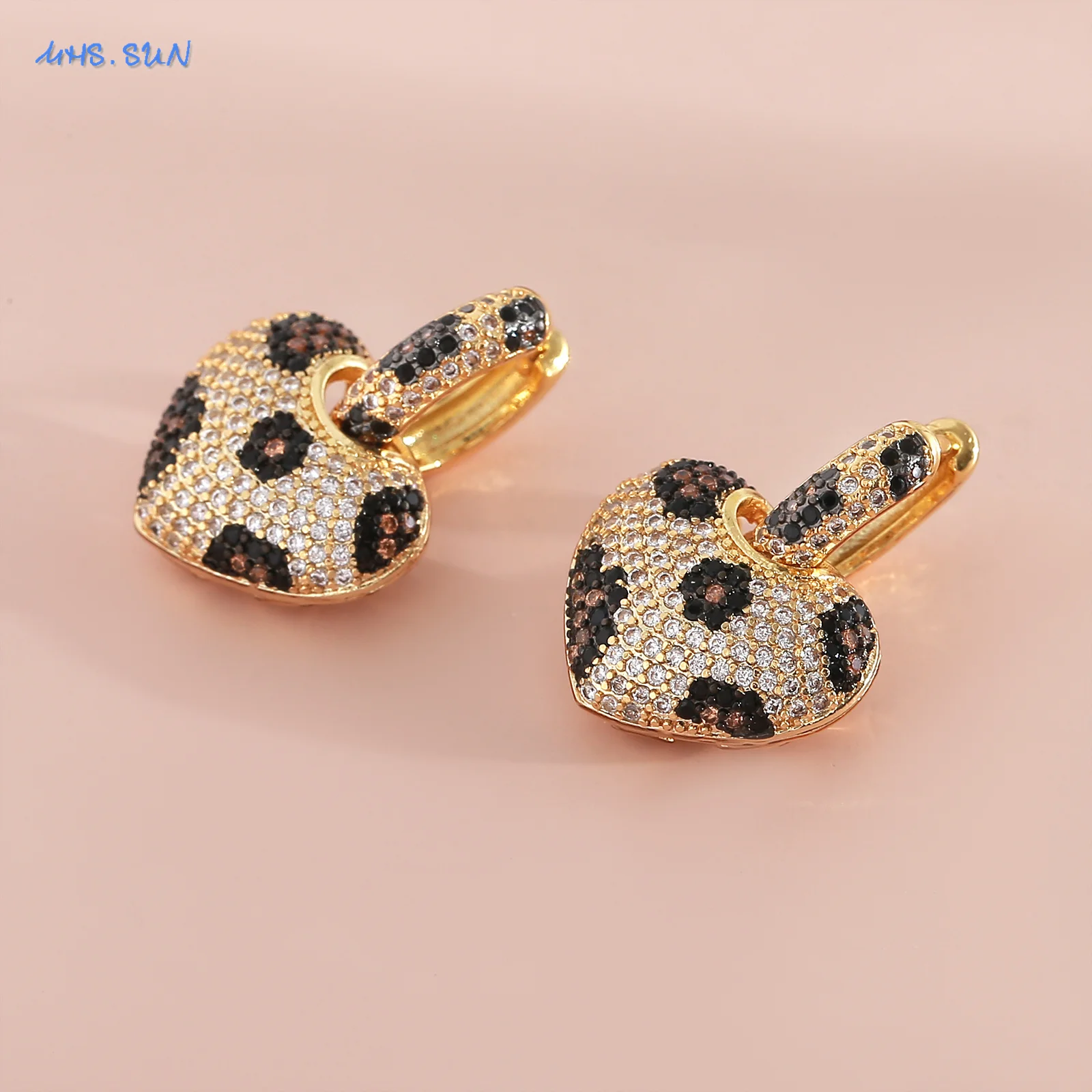 Leopard Heart Earrings 6