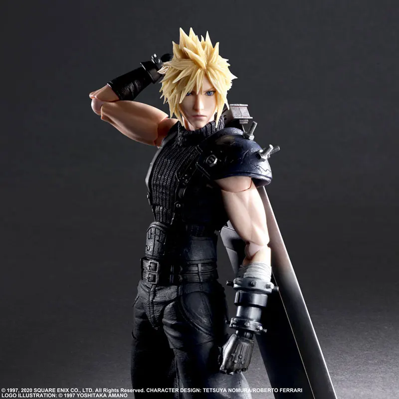 Final Fantasy VII Reborn Anime Figure, PA Play Arts, Action Toy, Modelo  Colecionável - AliExpress