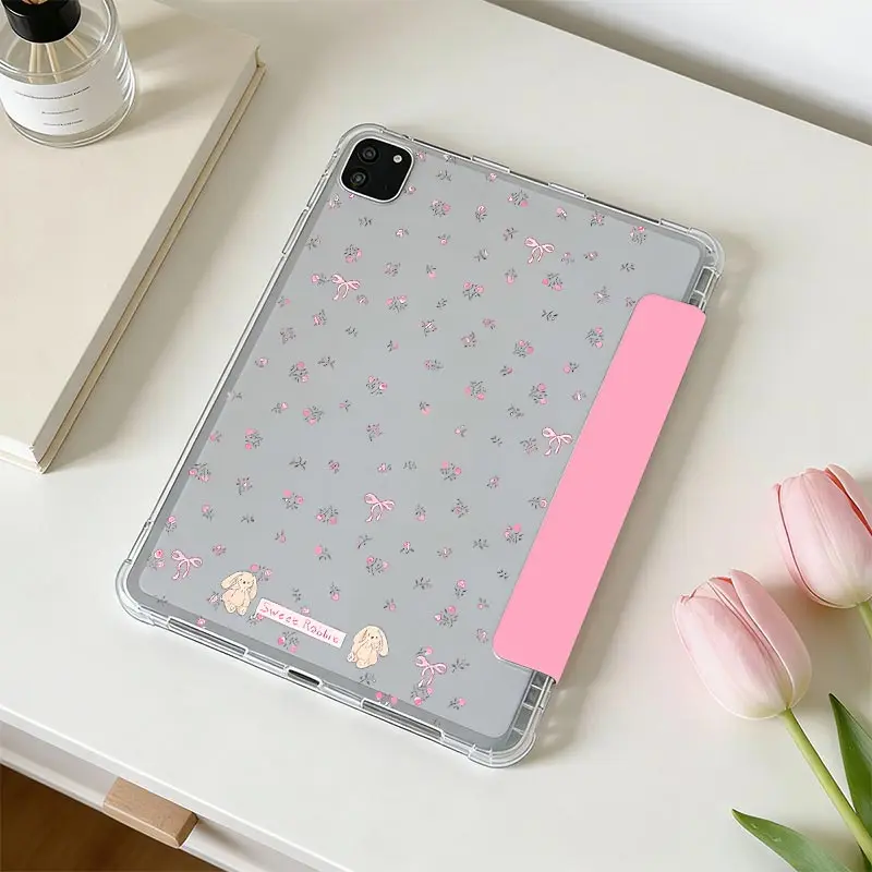Durable TPU Bumper Tri‑Fold Protective Tablet Case