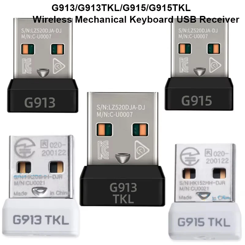 Wireless Gaming Keyboard Dongle Signal Mouse Receiver Adapter Replacement Accessories For compatible G913 G915 G913 TKL/G915 TKL
