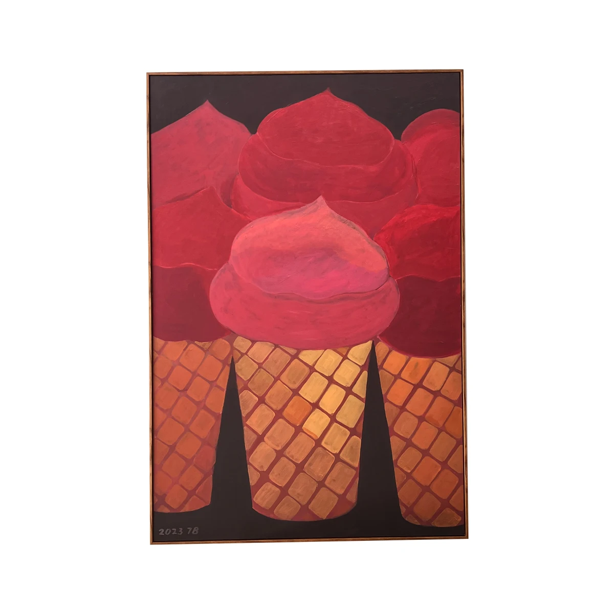Sweet 7B Artist Ice Cream Combo Painting Art Painting Wall Bedroom Living Room Dining Room 8